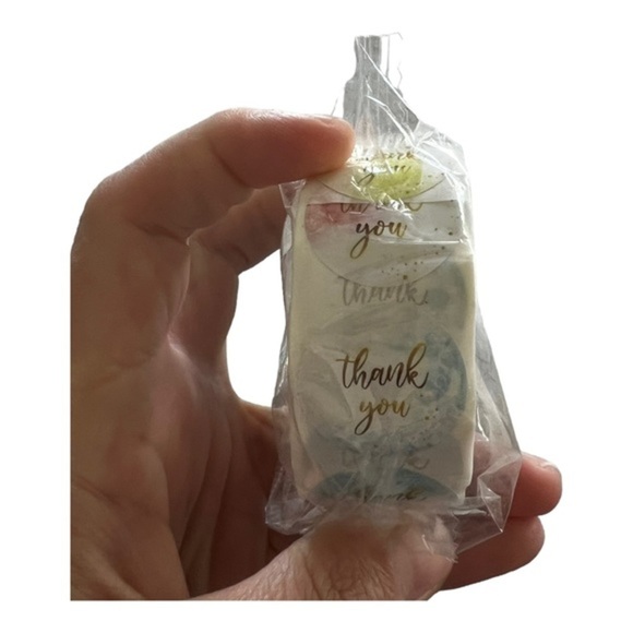 NEW‎ - Thank You Sticker - Multi Watercolor - 500 count - Picture 3 of 4